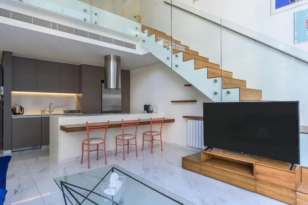 베이루트 Santiago Duplex In Ashrafieh 아파트 레바논